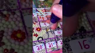 Satisfying Diamond Painting satisfying satisfyingart satisfyingvideo art diamondpainting [upl. by Aihselat]