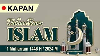 1 muharram 2024 jatuh pada tanggal  TAHUN BARU ISLAM 1 Muharram 1446 H  1 Suro  Kalender 2024 [upl. by Nnil]