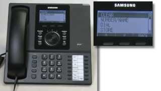 How To Use the Log Feature on a Samsung OfficeServ Handset [upl. by Milano]