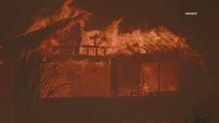 Mountain Fire Engulfs Structures In Camarillo Burning Over 10K Acres 11624 [upl. by Caine364]