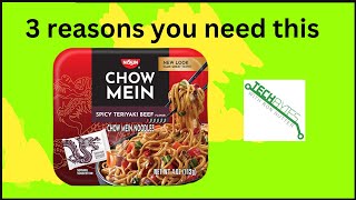 3 Things you need to know about Nissin Chow Mein Noodles Spicy Teriyaki Beef [upl. by Amaj]