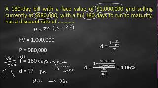 Simple discount rate calculation [upl. by Deonne]