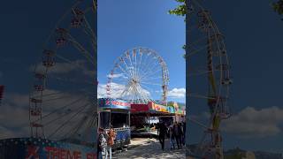 La Grande Roue à la fête foraine d’Aix les bains 2024 2024 funfair pourtoi fyp foryou [upl. by Rairb]