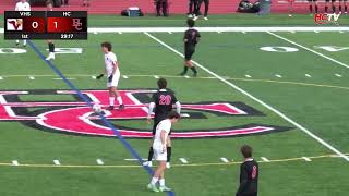 Boys Soccer vs Voorhees [upl. by Eelac]