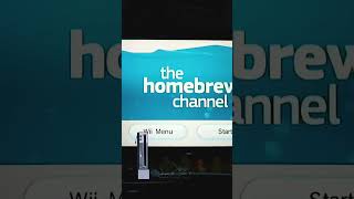 Homebrew channel theme on real wii wii homebrew [upl. by Fredrika75]