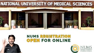 NUMS Online Registration Open  How to Apply Online for the NUMS Test  StepbyStep Guide [upl. by Isolda644]