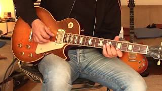 Brunetti Single Man 16 Combo plus 2005 Gibson Les Paul Std Part1 [upl. by Eiramlehcar]