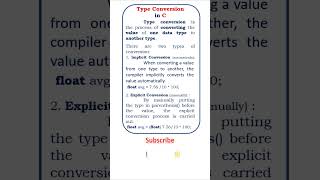 type conversion in censolutions5210 en coding clanguage clangaugeforbeginners [upl. by Goda412]