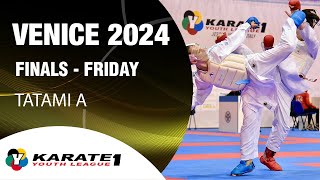 KARATE 1 VENICE Finals JUNIOR MALE and CADET Categories  Tatami A  WORLD KARATE FEDERATION [upl. by Kacerek]