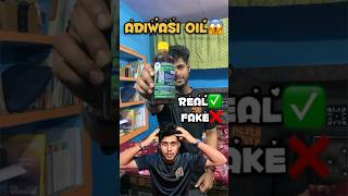 ADIWASI HAIR OIL REVIEW😱 I shorts [upl. by Rema]