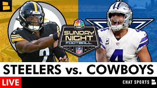 Steelers vs Cowboys Watch Party Live Streaming Scoreboard  Play By Play  Sunday Night Football [upl. by Bigod]