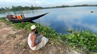 Attempts to catch fish with a spear fishcatch fishing [upl. by Kristina576]