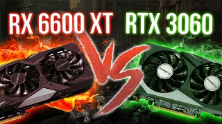 Полный обзор AMD Radeon RX 6600 XT vs RTX 3060 от GIGABYTE Разборка тесты температуры [upl. by Zippora]