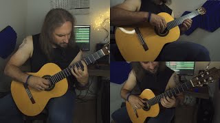 Haken  Initiate  acoustic fingerstyle cover [upl. by Nnylsoj]