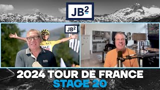 Predictions for Final Time Trial  Tour De France 2024 Stage 20  JB2 [upl. by Chas]