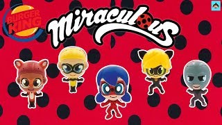 Miraculous  Zag Chibi  Juguetes de BURGER KING  King jr Meal En español [upl. by Myrtice231]