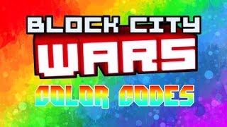 Block City Wars  how to color code [upl. by Cristen886]