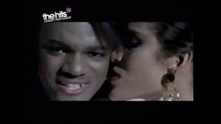 Jermaine Stewart  We Dont Have To Take Our Clothes Off Music Video The Hits [upl. by Sulienroc]