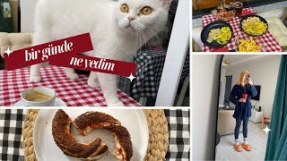 TÜP MİDEM BİR GÜNDE NELER YİYOR 7  VLOG [upl. by Pelagia627]