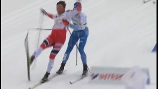 Dramatic and UNFAIR finish at Lahti Nordic Ski World Championship [upl. by Siraved695]