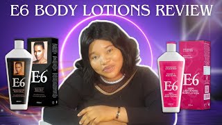 All you need to know about E6 Lightening Body Lotion  a Review [upl. by Laresa]