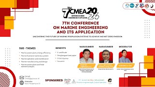 7th CONFERENCE ON MARINE ENGINEERING AND ITS APPLICATION [upl. by Clarkin]