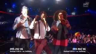 Behrang Miri  Jalla Dansa Sawa Live Melodifestivalen Semi 2013 [upl. by Serra]