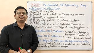 Non Steroidal Antiinflammatory Drugs  NSAIDs Part01  Introduction and Classification of NSAIDs [upl. by Eikram127]