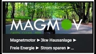 Magnetmotor ►3 kWh Hausanlage ► Freie Energie ► Strom sparen ► Bauanleitung▼▼↓ [upl. by Aleb339]