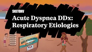 Acute Dyspnea DDx Respiratory Etiologies  Sketchy Medical  USMLE Step 2 CK [upl. by Sinclare]