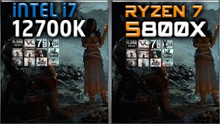 Intel i7 12700K vs Ryzen 7 5800X Benchmarks – 15 Tests 🔥 [upl. by Isaacson81]