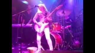 Female guitarist Ariel Bellvalaire Shreds SWEET CHILD BEAT IT MEDLEY LIVE [upl. by Soren817]