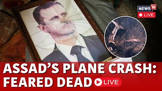 Syria Syrian President Bashar alAssad Plane Crashed  Plane Goes OffRadar  Assad Dead  N18G [upl. by Yelnikcm]