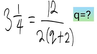 Simple Equation With Fraction For Grade 9 students  USA [upl. by Luzader]