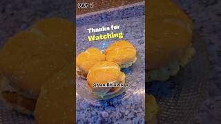 MAKING SHAMI BURGER AT HOME  MINI VLOG  food streetfood burger trending shorts [upl. by Leasim]