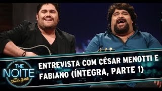 The Noite com César Menotti amp Fabiano e David Rios Parte 1 [upl. by Mikes820]