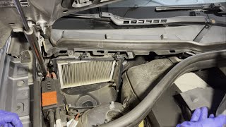 Replace Cabin Air Filters on 2013 Mercedes Benz Bluetec [upl. by Millur]