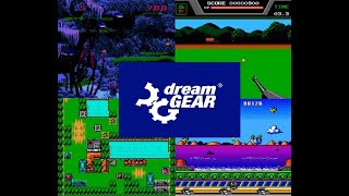 75in1 Dream GEAR Plug N Play NES  First look of the games [upl. by Bella]