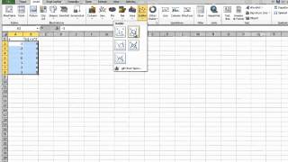 Graph function in Excel 2010 and paste into Word 2010 [upl. by Sink491]