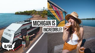 Our PERFECT RV Road Trip Across Michigan’s Upper Peninsula 😍  The Ultimate Guide [upl. by Attela]