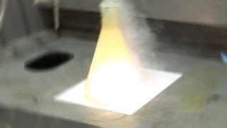 Chlorine Gas and Aluminium reaction only [upl. by Donn215]