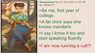 Anon Is a Chinese Cult Leader  4Chan Greentext Story [upl. by Aistek]