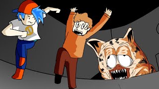 GOREFIELD Creepy Story Garfield GameboydCreepypasta  FNF Animation [upl. by Adaval]