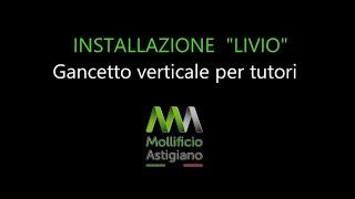 GANCETTO quotLIVIOquot COME SI INSTALLA [upl. by Dremann]