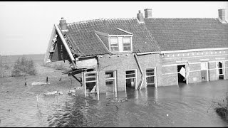 Watersnoodramp februari 1953 [upl. by Ogeid]