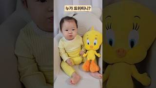 역시 아기는 어디에 비교해도 제일 귀엽죠 babyshorts koreanbabyvlog tweet cutebaby [upl. by Aldarcie]