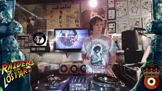 DJ Frankie Fortyfive at the Raiders of The Lost Art 13062021 all vinyl 45rpm [upl. by Vashtee]