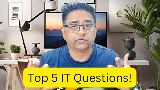 5 Common IT Interview Questions and Answer  Tips from an IT Manager  IT Edge with Asim [upl. by Tdnerb624]