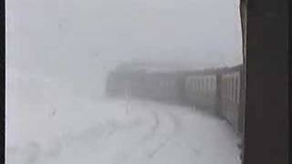 Brockenbahn im Schnee [upl. by Sanfred869]