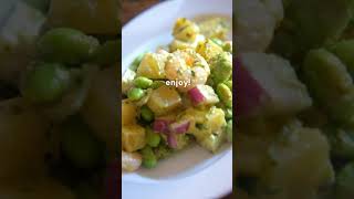 EDAMAME PESTO SALAD  shorts  Takoshiho Cooks Japan [upl. by Slyke]